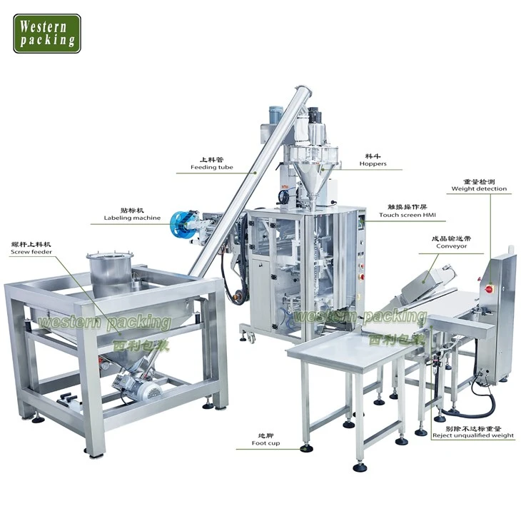 masala powder filling and packing machine